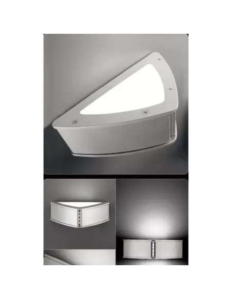 Krea design srl 69077 ark 6 hl at aplique 1x40w g9 ip65 antracita gof